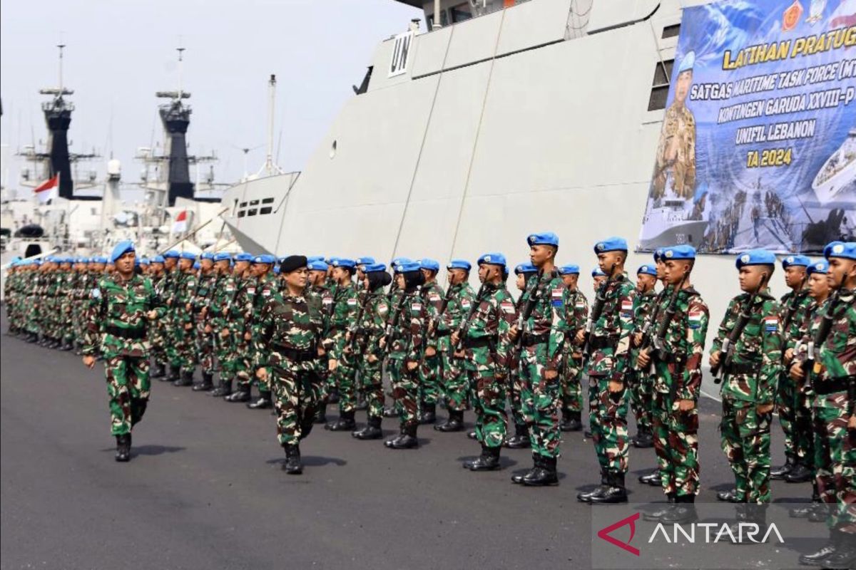 Latihan pratugas MTF UNIFIL rampung, 120 prajurit TNI siap ke Lebanon