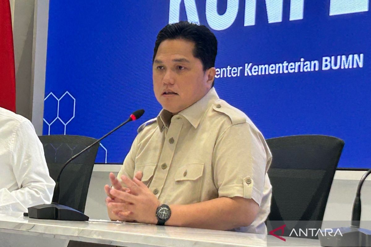 Menteri BUMN Erick Thohir sebut penyehatan Indofarma terus dilakukan