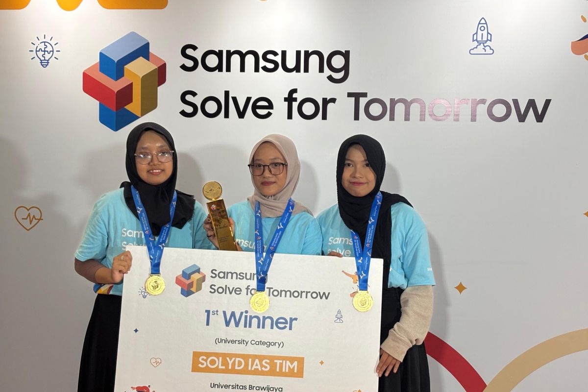 Tim Solyd Ias UB terpilih menjadi juara pertama Samsung SFT 2024