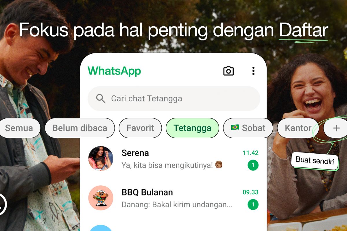 WhatsApp hadirkan fitur "List"