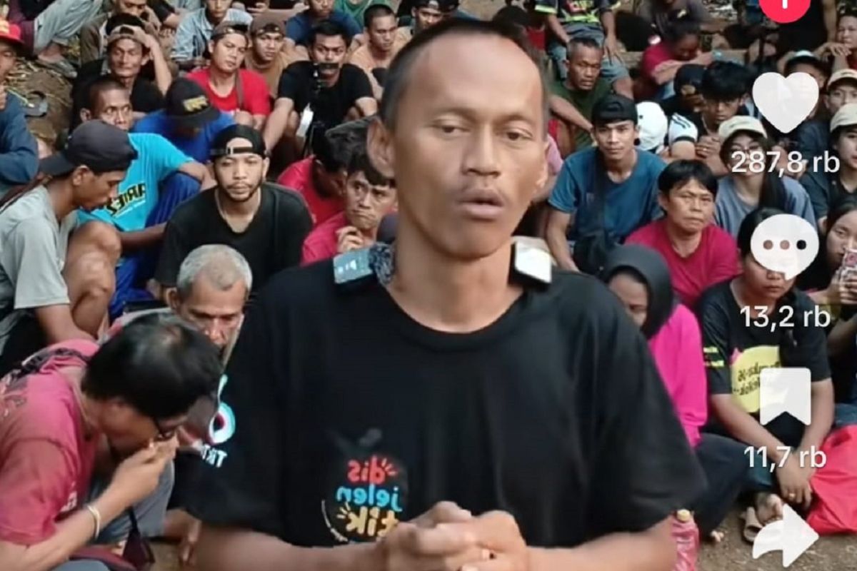 Sebelum ditangkap Gunawan Sadbor sempat membuat video klarifikasi