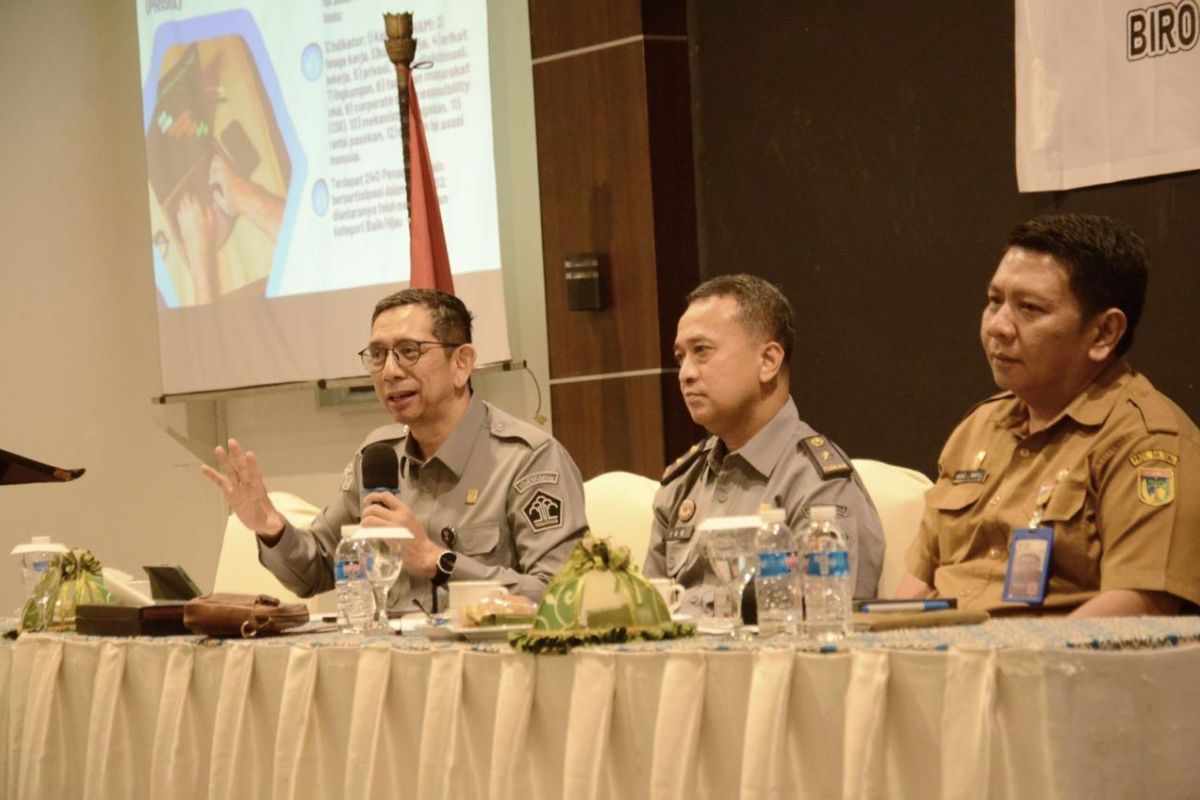 Pemprov Sulteng dan Kemenkumham tingkatkan koordinasi wujudkan P5HAM