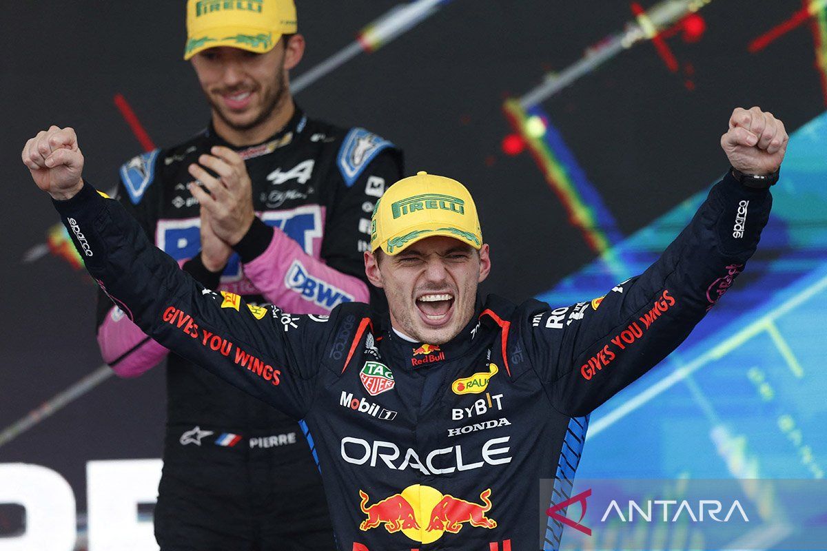 Pembalap Verstappen lagi, Verstappen lagi!