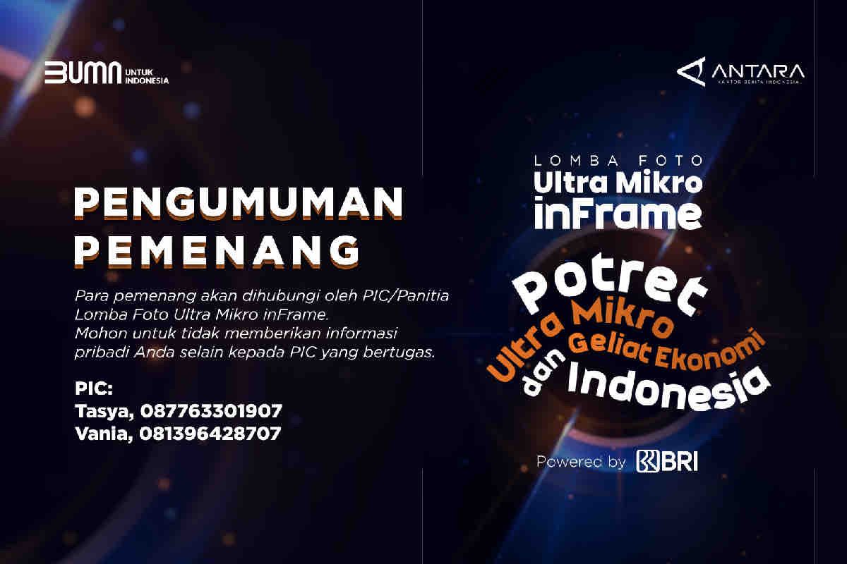 ANTARA-BRI umumkan pemenang Lomba Foto UMI 2024