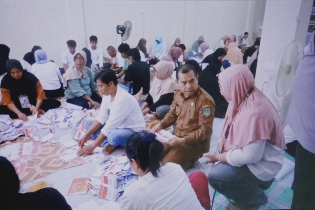 Pjs Bupati Lutim pantau langsung proses sortir surat suara pilkada