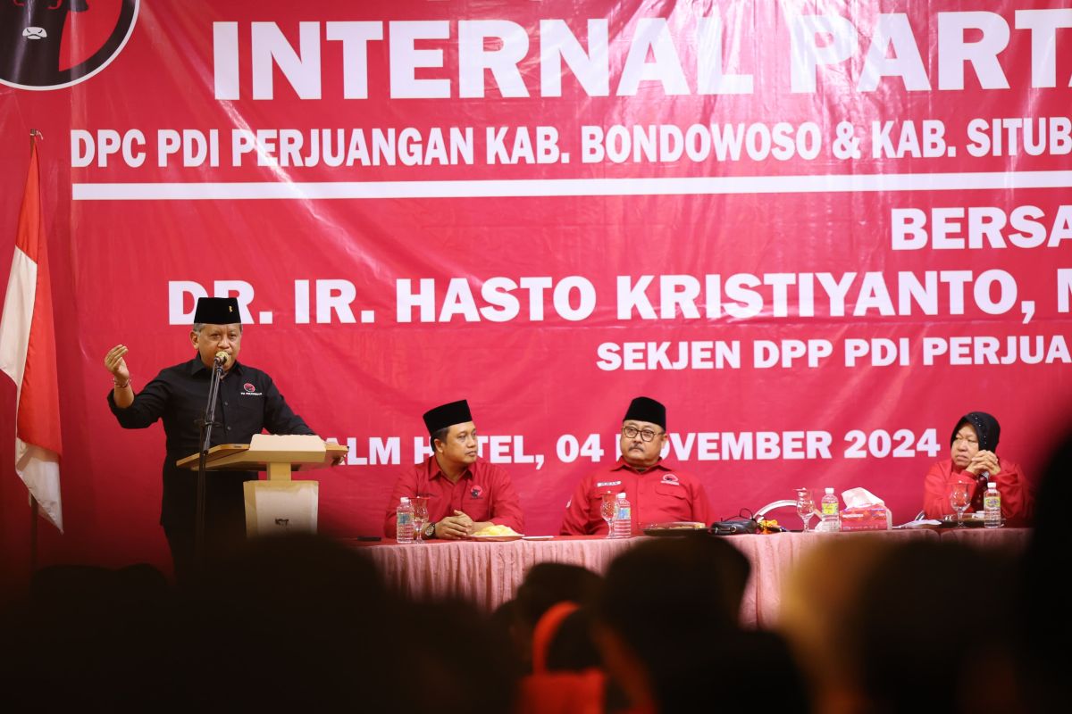 Hasto bawa pesan Megawati