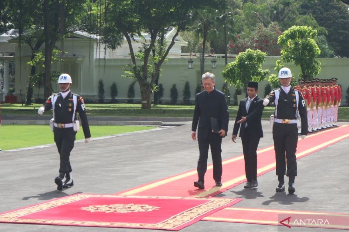 Prabowo terima surat kepercayaan tujuh dubes negara sahabat