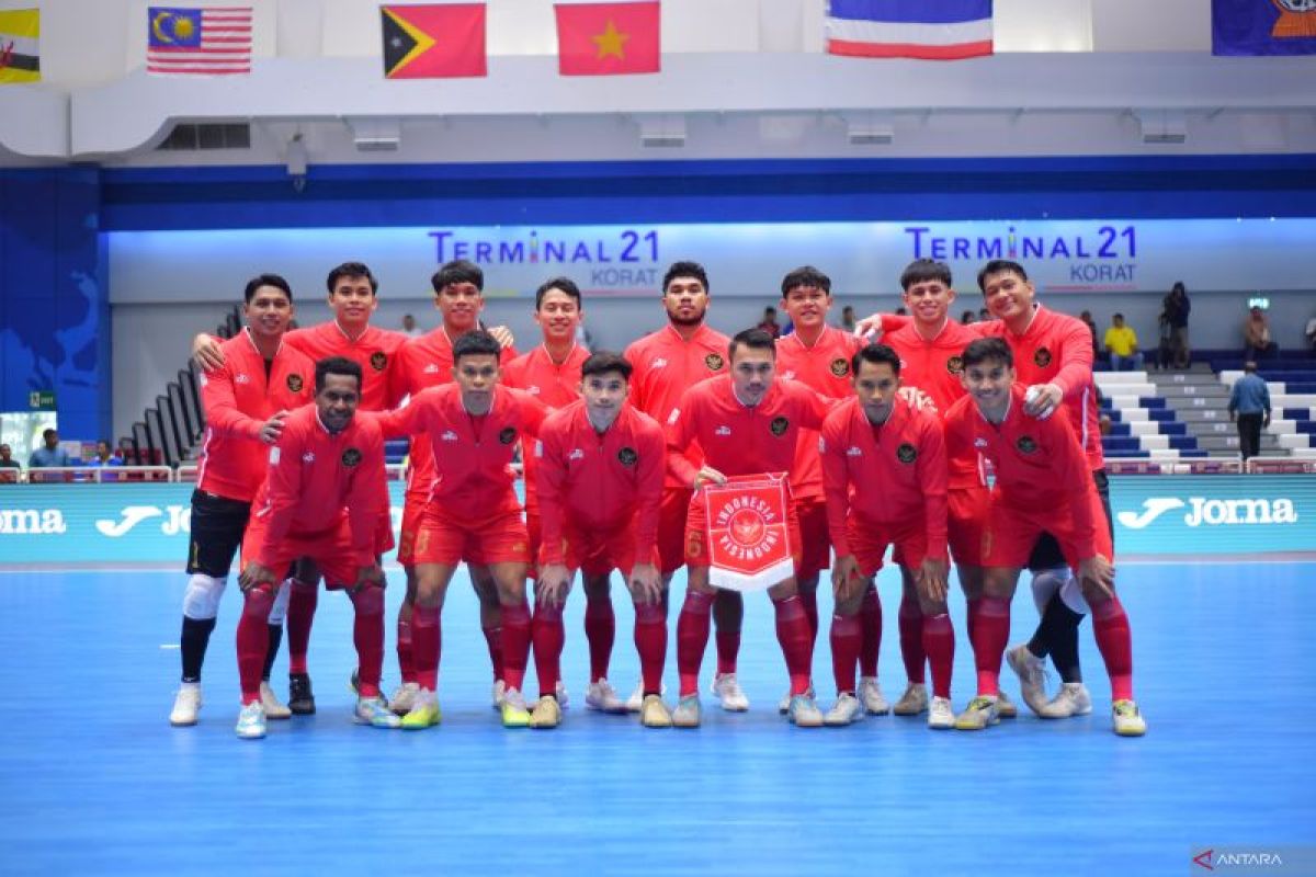 Timnas futsal juara Grup B Piala AFF 2024  setelah menang 5-1 atas Myanmar