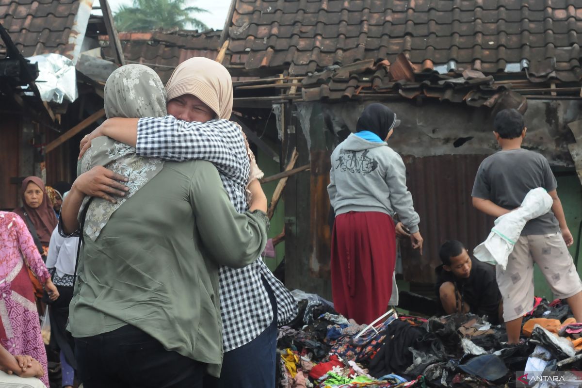 Polisi selidiki penyebab kebakaran  Pasar Gubug Grobogan