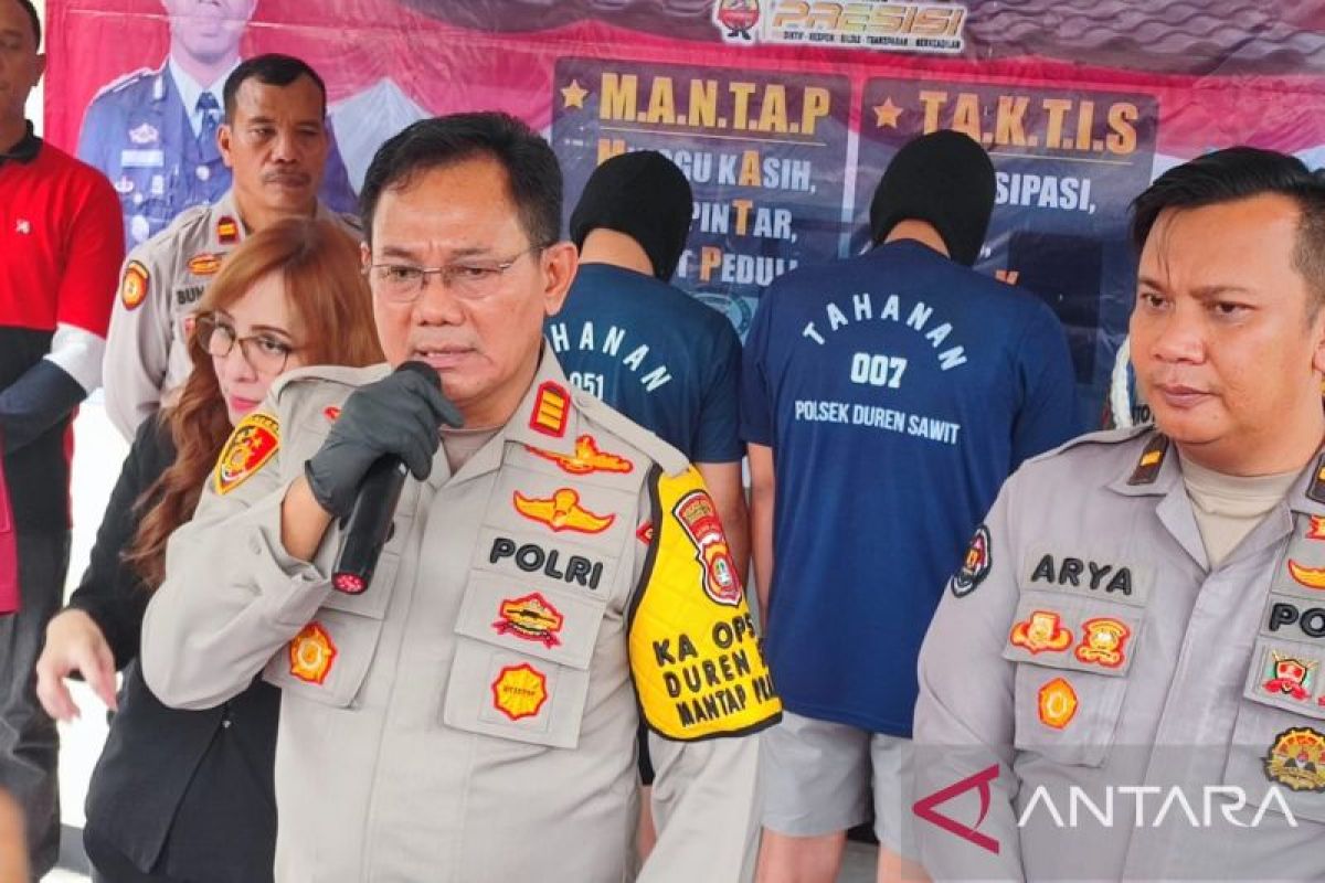 Polisi Jakarta ringkus dua pelaku spesialis pecah kaca mobil