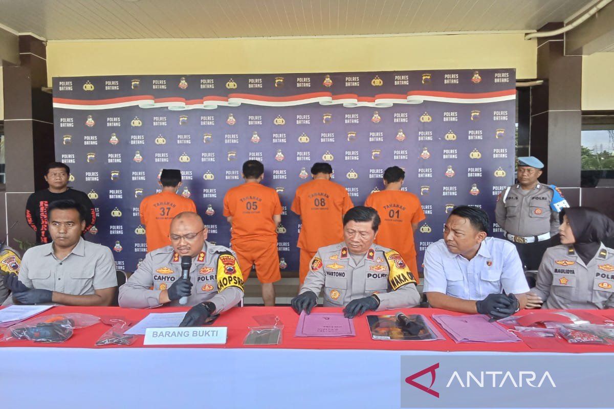 Sindikat pencurian mobil lintas provinsi dibekuk Polres Batang