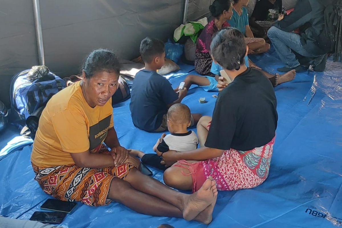 Pemkab Flotim laporkan 2.472 jiwa mengungsi akibat erupsi Gunung Lewotobi