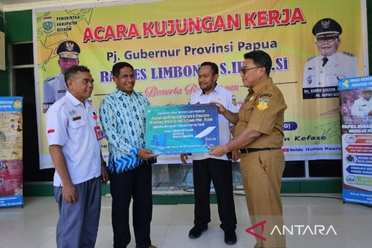 Diskominfo gencar hadirkan VSAT hingga ke pelosok Papua