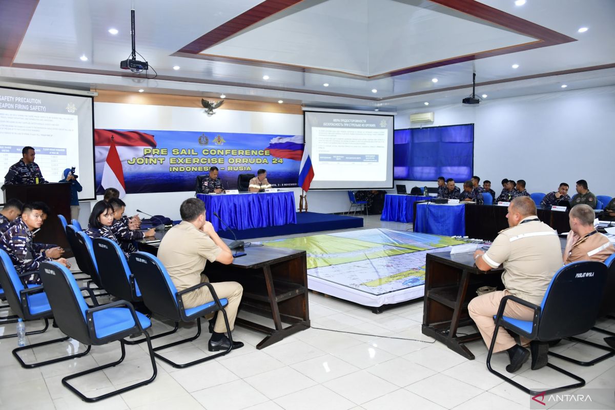 TNI AL dan Angkatan Laut Rusia siapkan “fase laut” Latma Orruda 2024