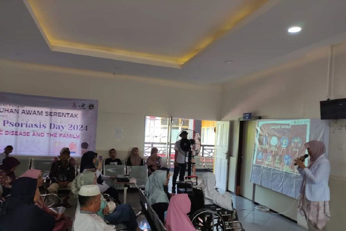 RSUD M Zein Painan gelar penyuluhan kesehatan rangka World Psoriasis Day 2024