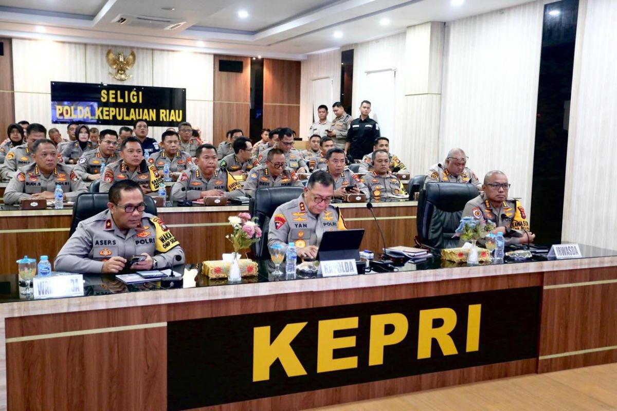 Polda Kepri terima arahan Mabes Polri jelang pemungutan suara Pilkada 2024