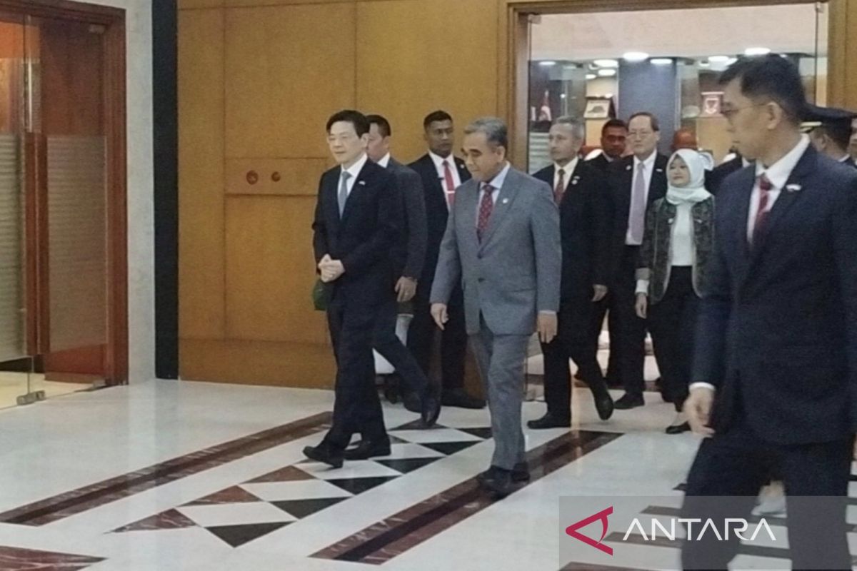 ketua MPR terima kunjungan PM Singapura bahas peningkatan kerja sama berbagai bidang