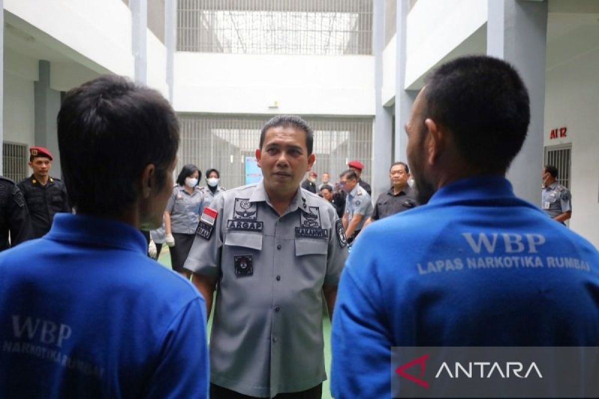 Kemenkumham Riau lakukan razia dan tes urine di Lapas Narkotika Rumbai