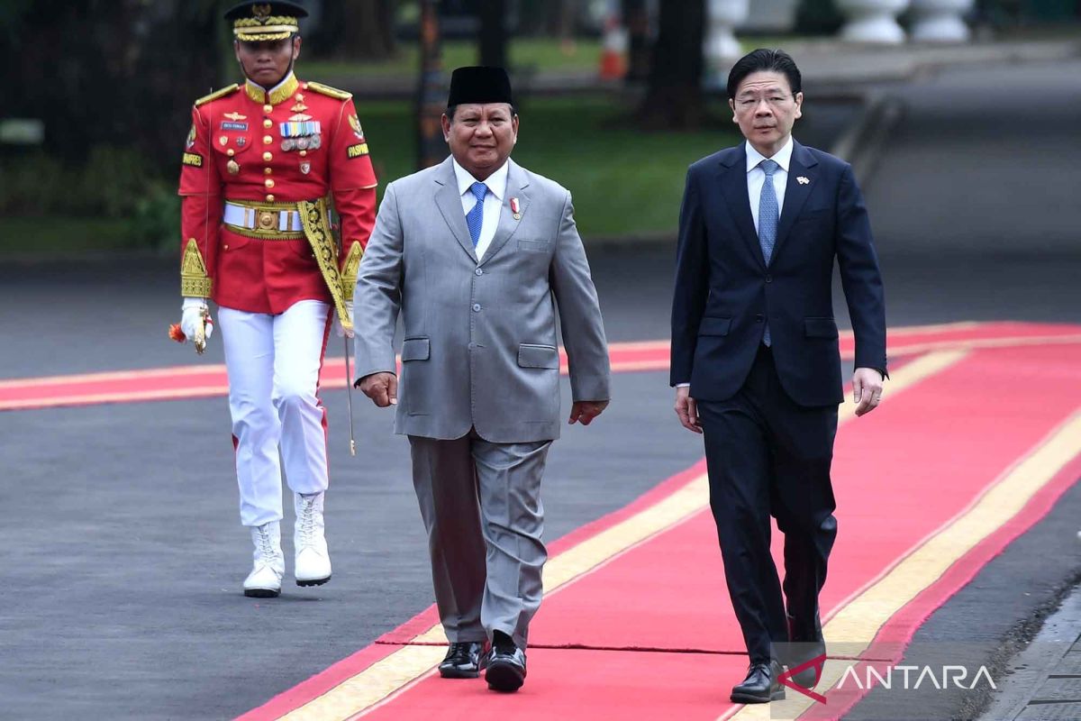 Singapura terinspirasi dengan energi dan tekad Prabowo memimpin RI