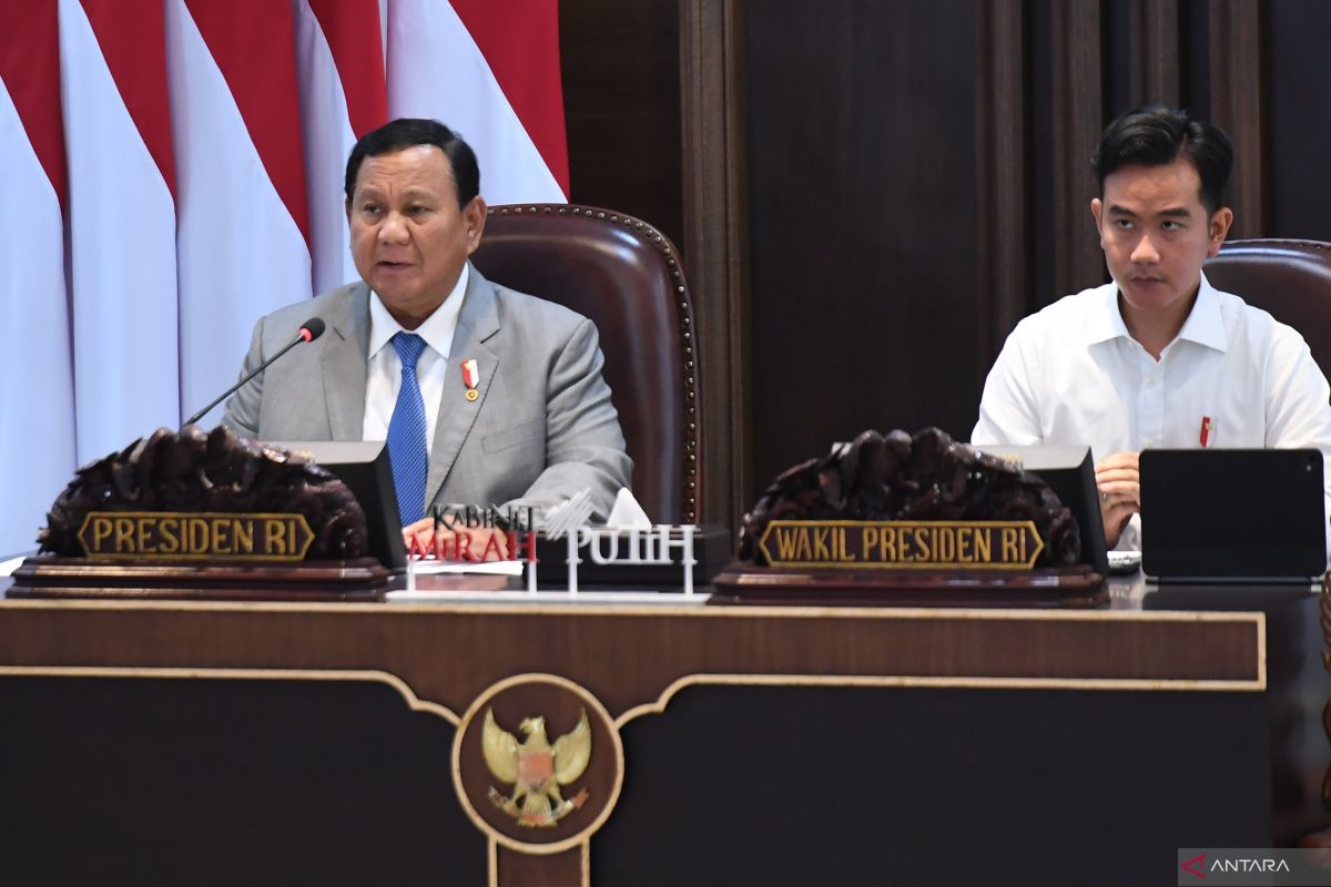 Prabowo hadiri Rakornas 2024 perdana bersama pimpinan daerah