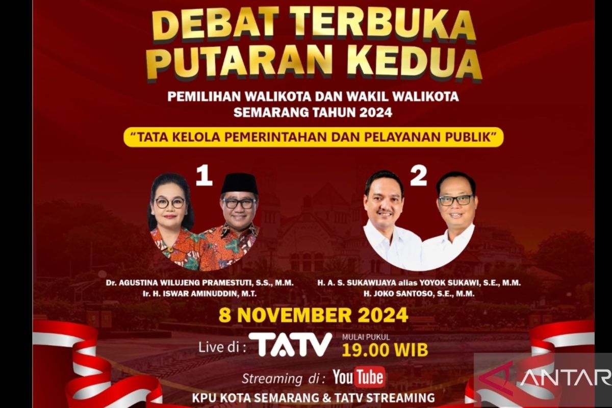 KPU Semarang  minta paslon kondisikan pendukung saat debat