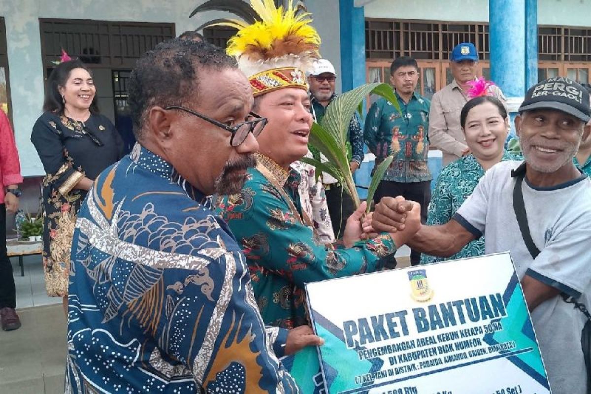 Biak siapkan 50 hektare lahan untuk ketahanan pangan