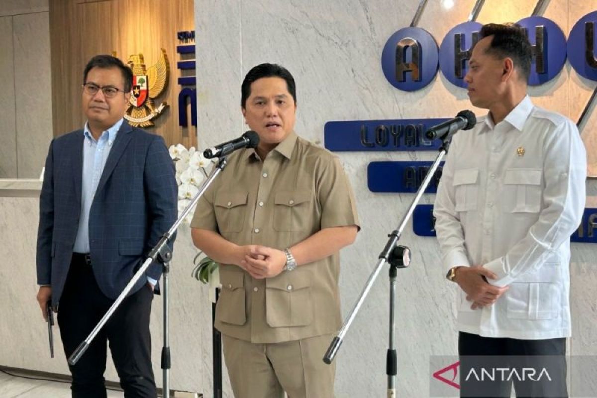 Erick Thohir: BUMN siap bersinergi dengan BPPIK kawal pembangunan ekonomi