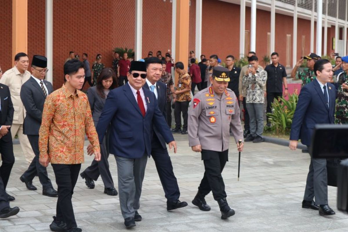 Prabowo lawatan perdananya ke luar negeri