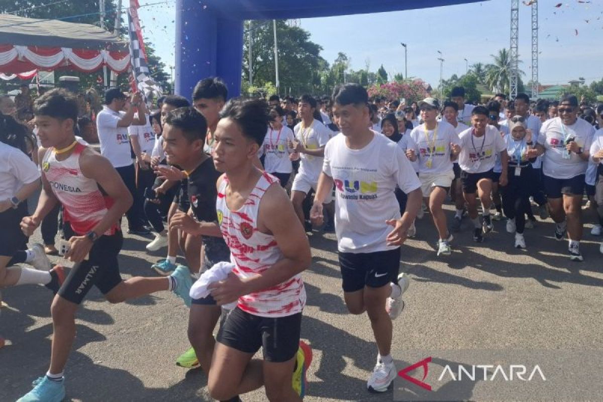 Bawaslu Kapuas selenggarakan 'colour run' tingkatkan partisipasi pemilih