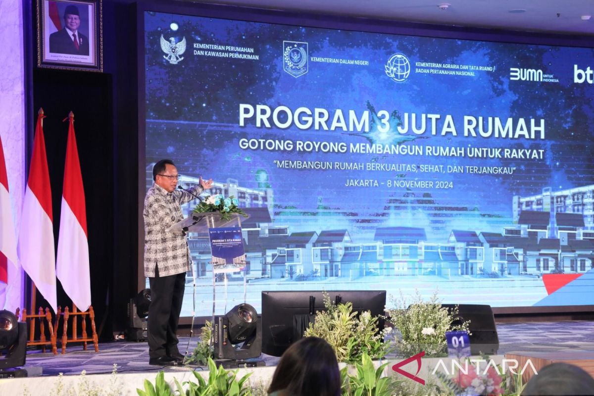 Kemendagri mendukung upaya Menteri PKP sediakan tiga juta rumah bagi MBR