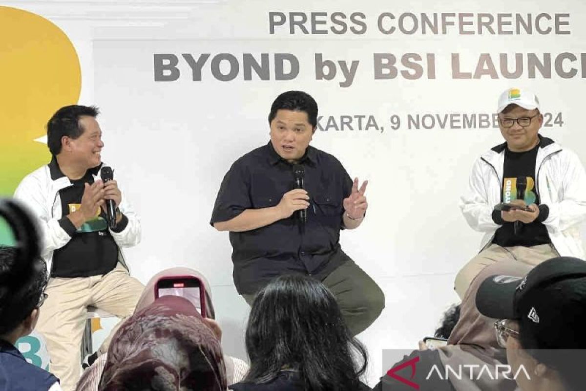 Erick optimistis BSI bisa capai posisi ke-6 bank syariah di dunia