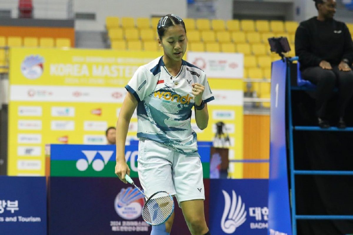 Korea Masters 2024 - Tunggal putri Indonesia lPutri KW juara, Dejan/Gloria runner up