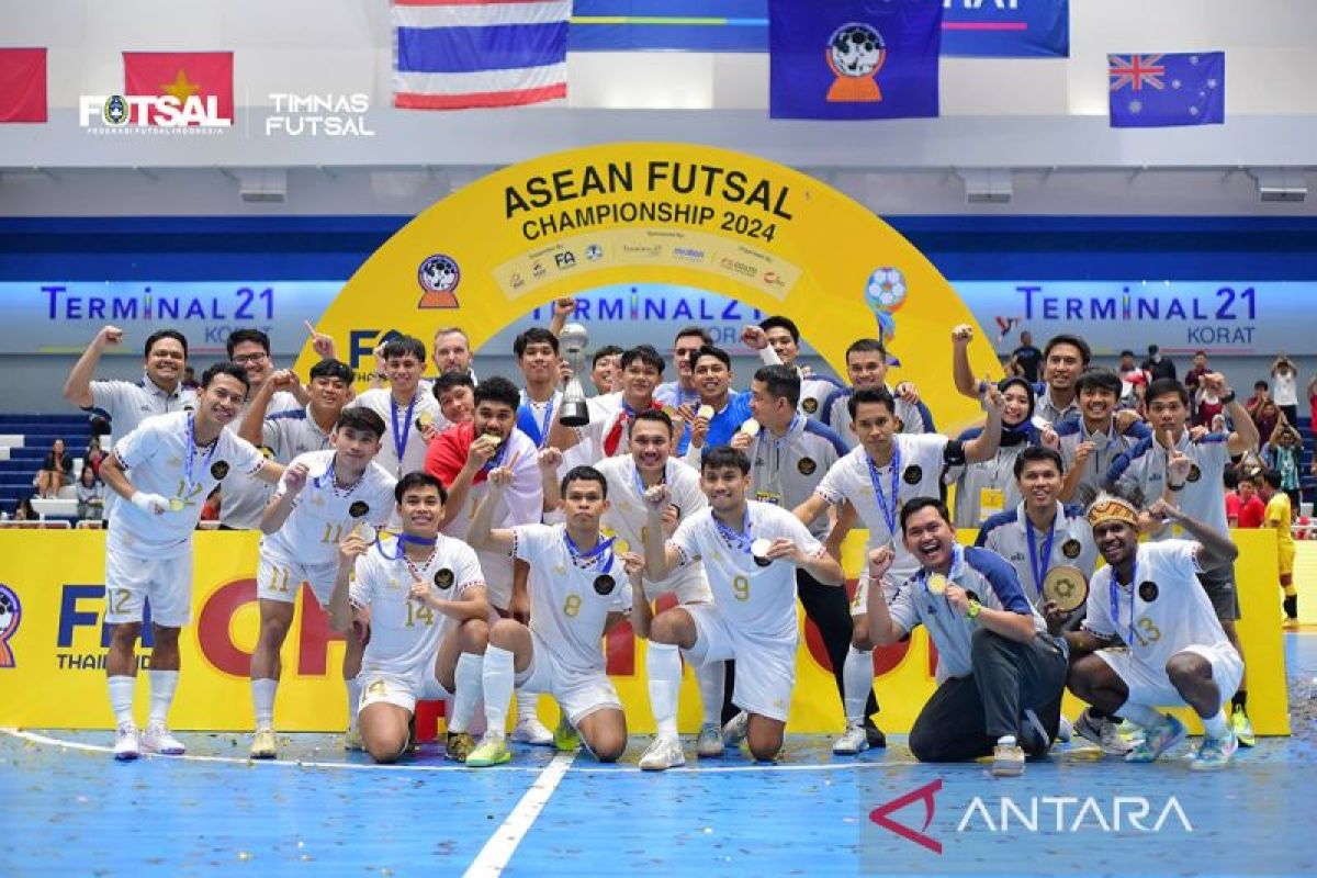 Timnas futsal Indonesia dapat bonus  senilai Rp7,8 miliar