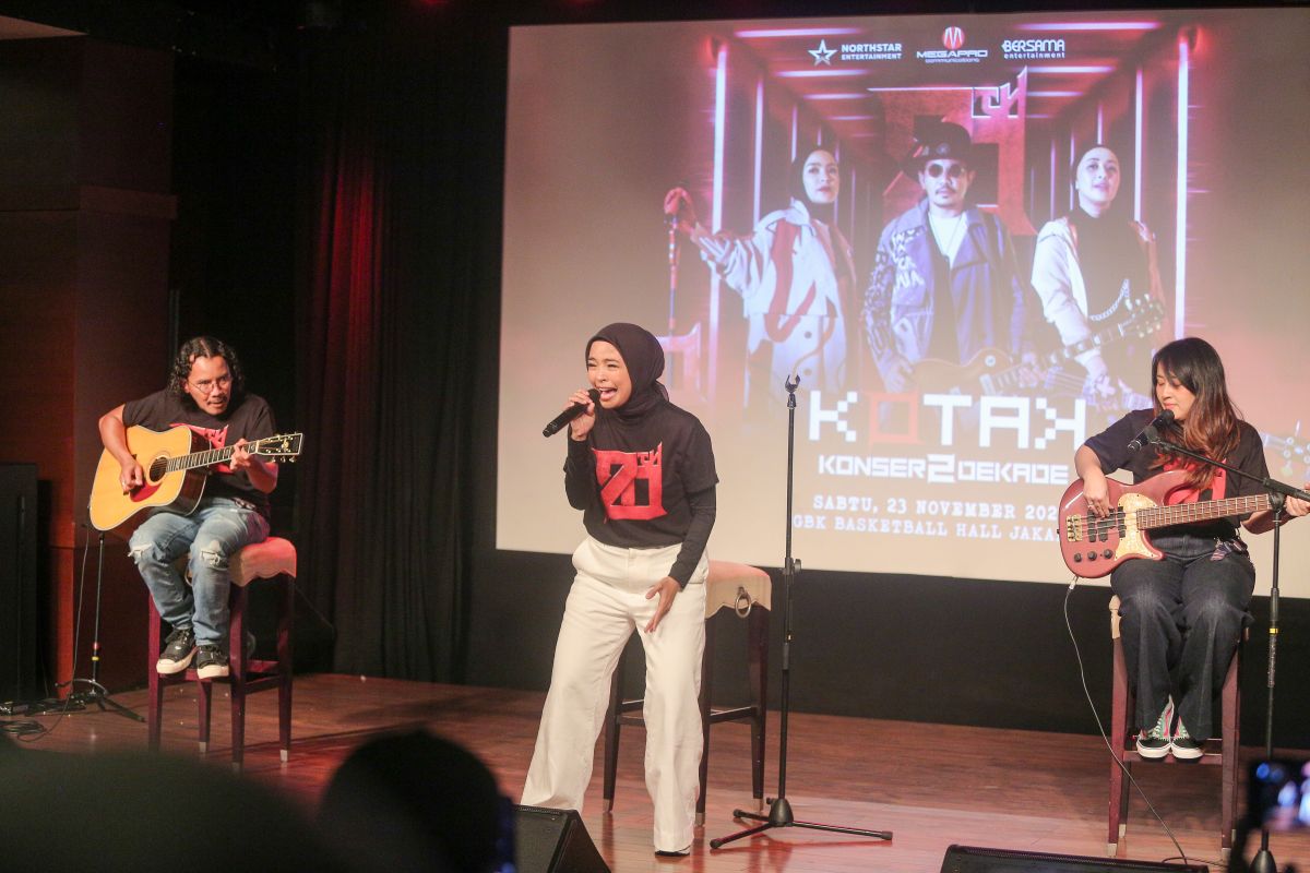 Grup band Kotak gelar konser dua dekade