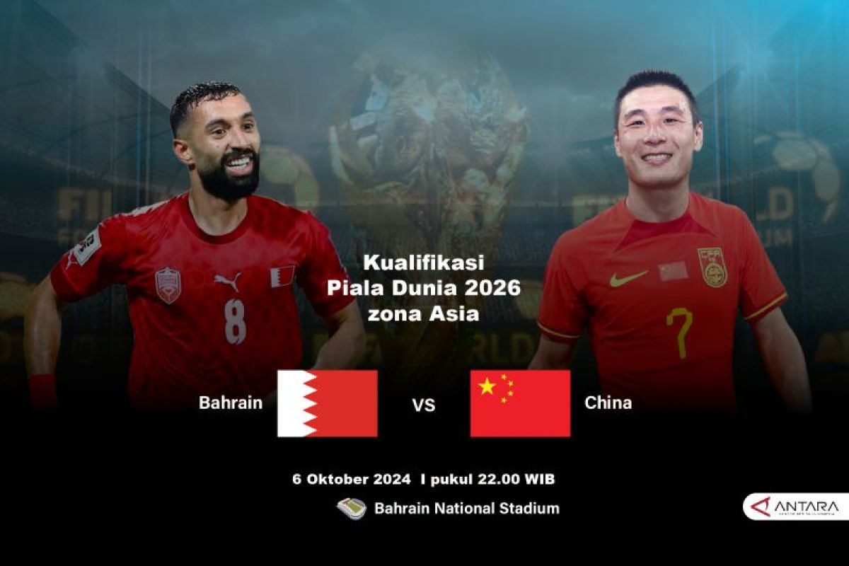 Prediksi Bahrain vs China kualifikasi Piala Dunia 2026 zona Asia