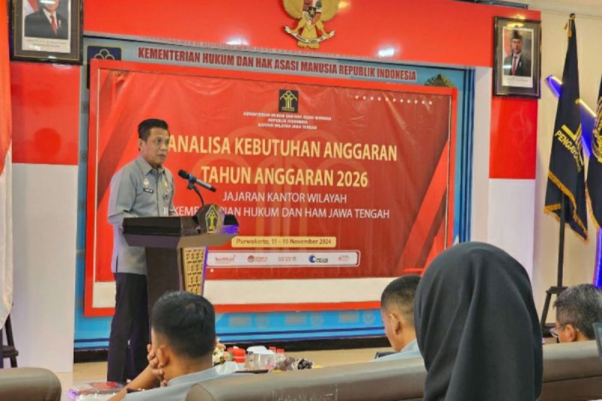 Kemenkumham Jateng tekankan pentingnya efektivitas penggunaan anggaran