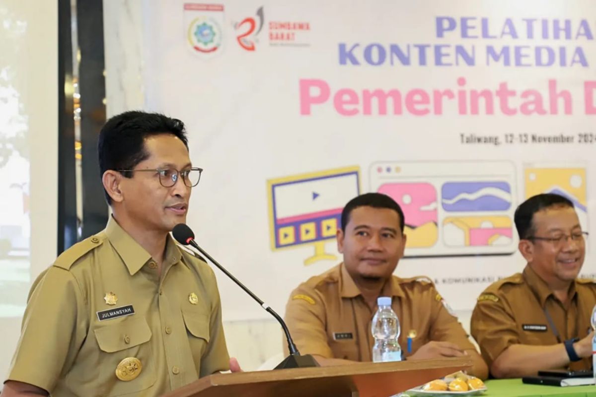 Sumbawa Barat gelar pelatihan konten medsos bagi ASN