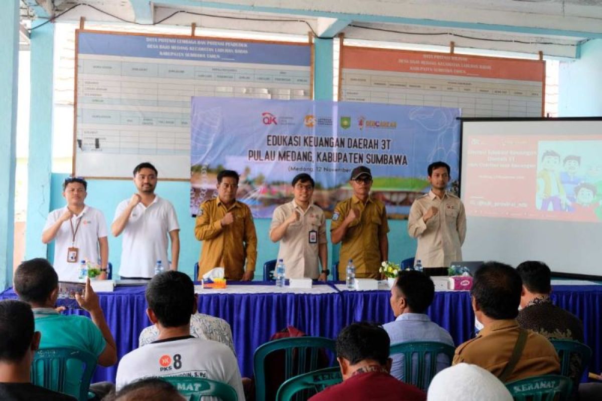 Dorong literasi di wilayah 3T, LPS edukasi masyarakat Pulau Medang Sumbawa