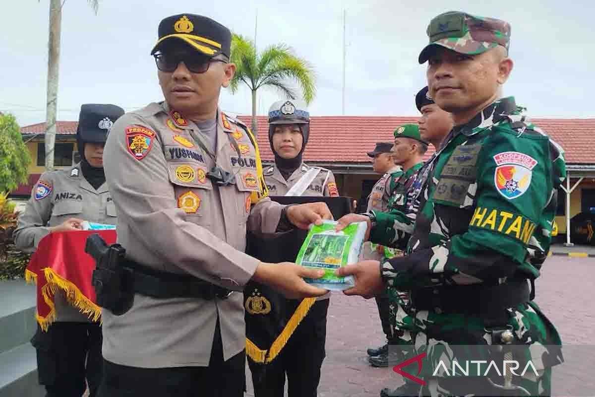 Bantu wujudkan kesejahteraan petani, Polres Kobar luncurkan program Bhatani