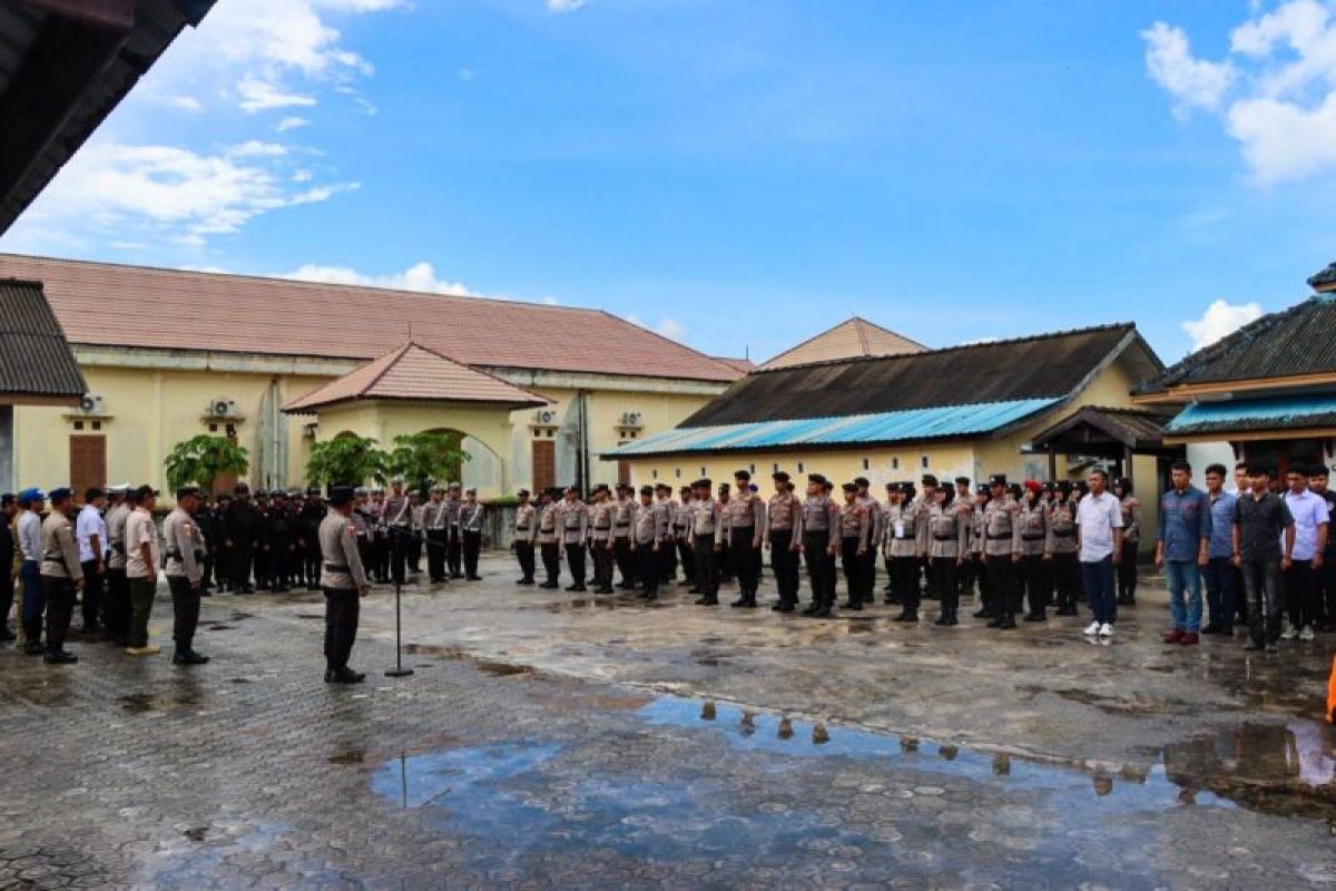 Polres Natuna kerahkan 128 personel untuk amankan debat pilkada