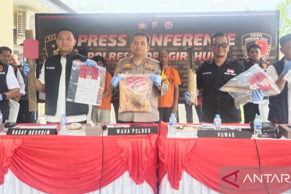 Empat pengeroyok Jidon Kiki hingga tewas ditangkap Polres Inhu, lima buron