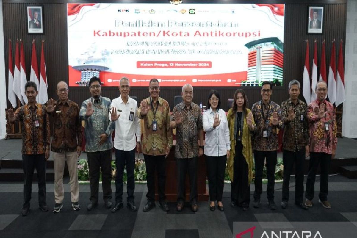 KPK melakukan penilaian atas Kulon Progo sebagai kabupaten antikorupsi