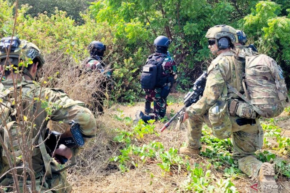 Latihan bersama TNI-ADF merupakan bagian dari perjanjian kerja sama pertahanan