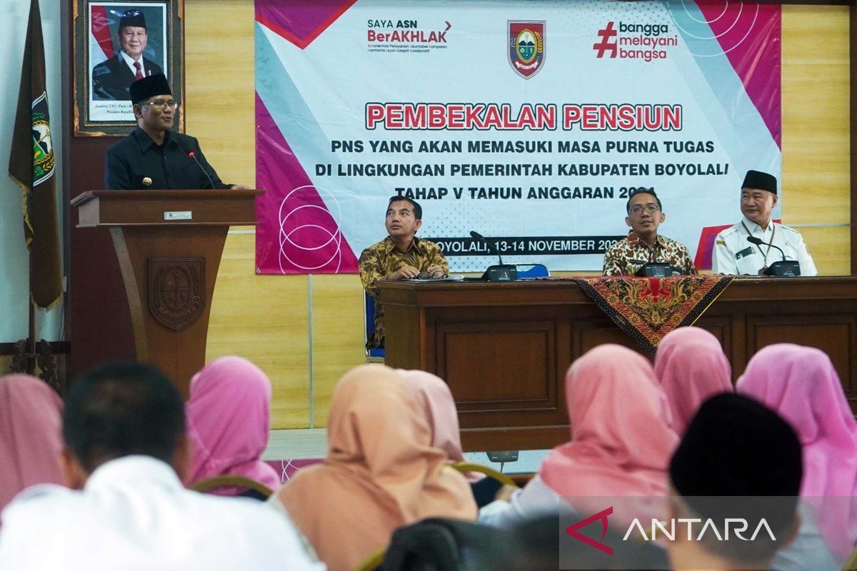 BKPSDM Boyolali gelar pembekalan  100 ASN purna tugas