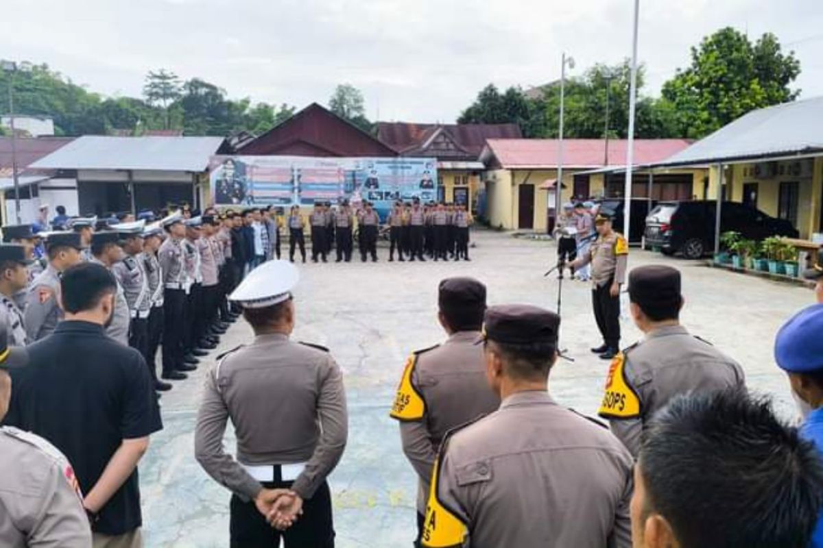 Polres Majene kedepankan sikap humanis dalam mengamankan pilkada