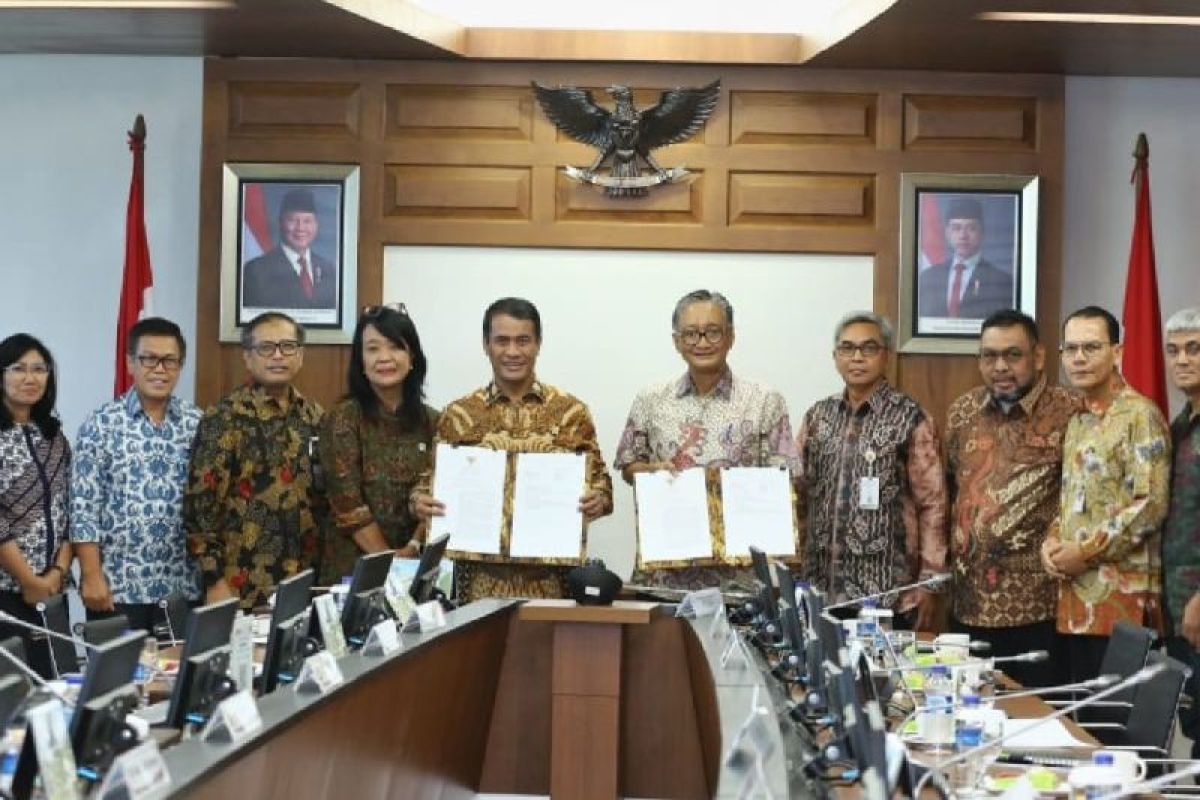 Kementerian PU dan Kementan sepakati program bersama swasembada pangan di 12 provinsi