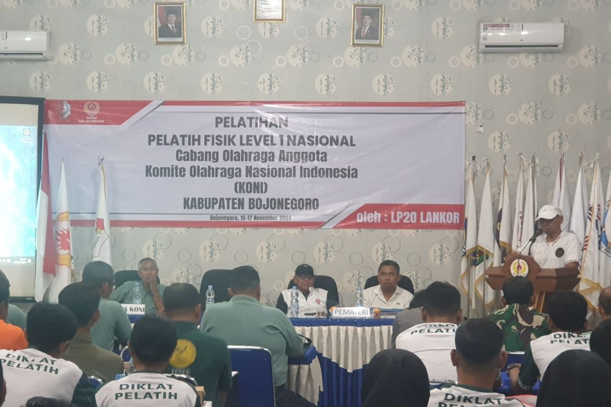 Persiapan Porprov 2025, KONI Bojonegoro beri pembekalan pelatih fisik