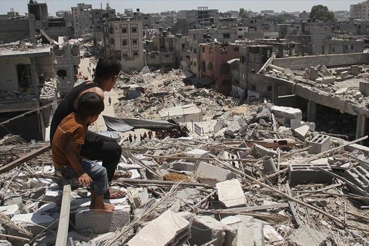 Serangan udara Israel di Gaza tewaskan 96 orang warga Palestina