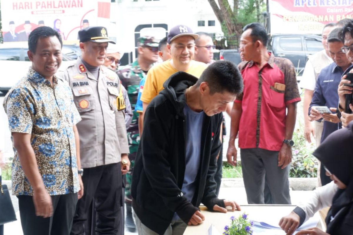 Simulasi penghitungan suara Pilkada Rohil, Kapolres tekankan pentingnya situasi kondusif