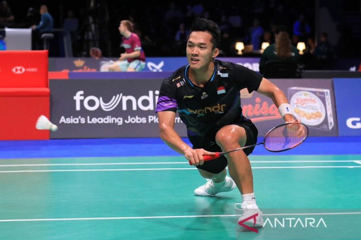 Jonatan maju ke perempat final usai atasi pertarungan sengit